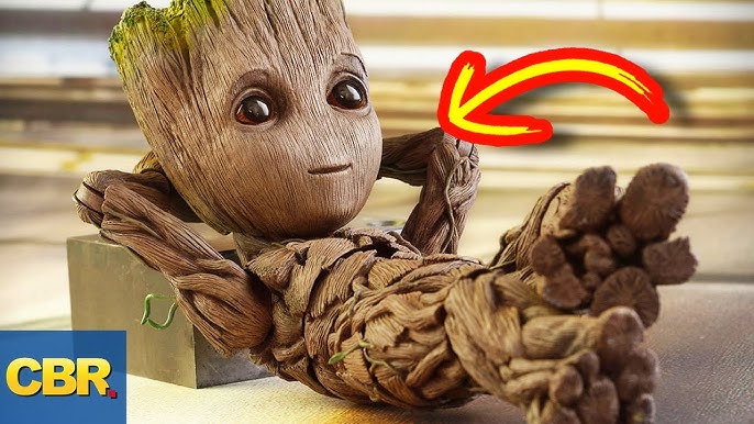 What Nobody Realized About Groot From Marvel'S Infinity War And Guardians  Of The Galaxy - Youtube