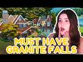 MUST HAVE Lots for Granite Falls 🏕️ | Sims 4 Outdoor Retreat