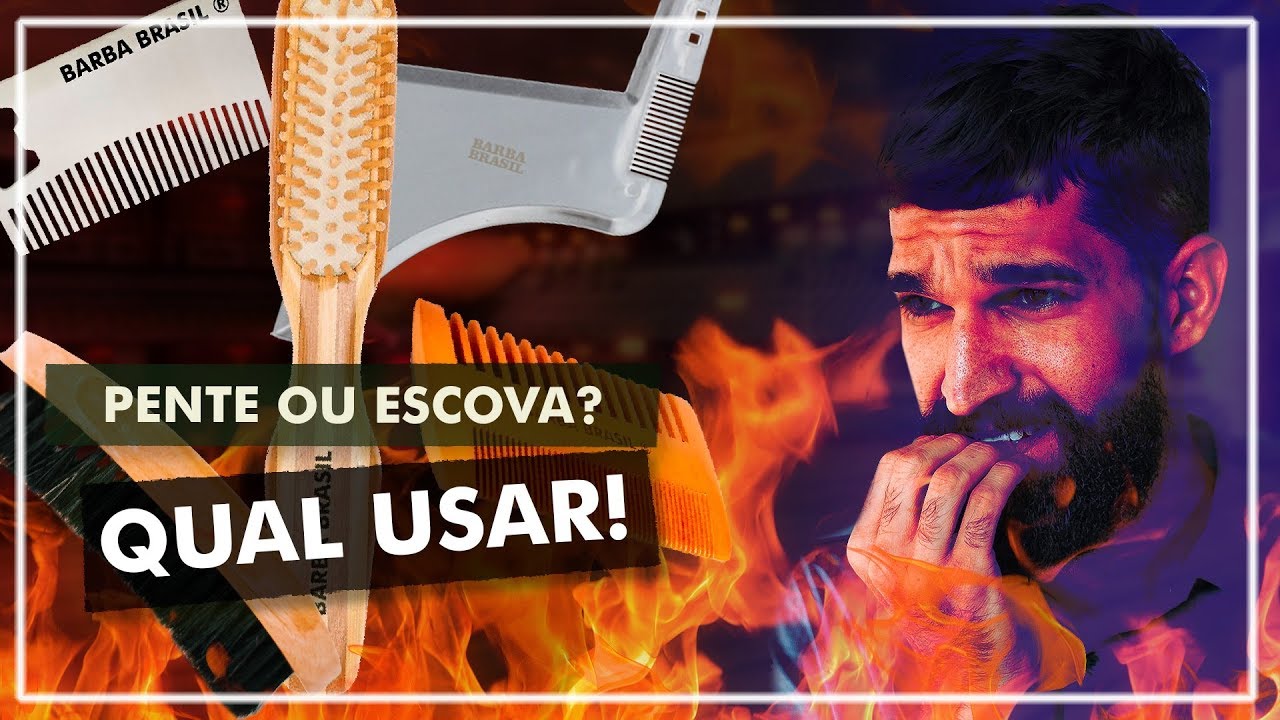 Descubra AGORA se você deve usar pente ou escova para barba!
