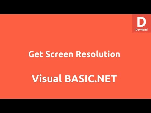 Get Screen Resolution in VB.NET