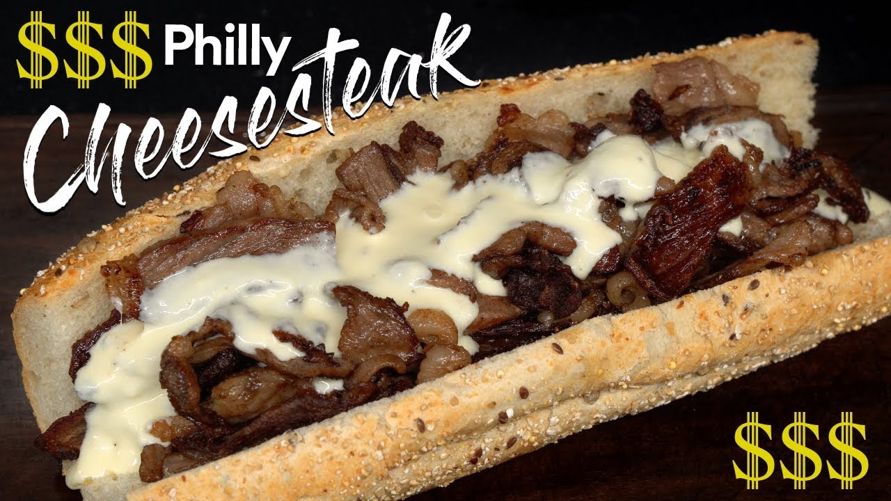 Most EXPENSIVE Philly Cheesesteak on Earth | Guga Foods - YouTube