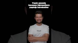 Yazılı anında gözetmen hocanın yaptıkları 😅 @smlmatematik #zeduva #zeduvaedit  #yazılı