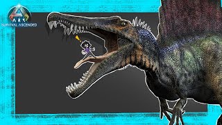 Taming A Spino!! Ark Survival Ascended