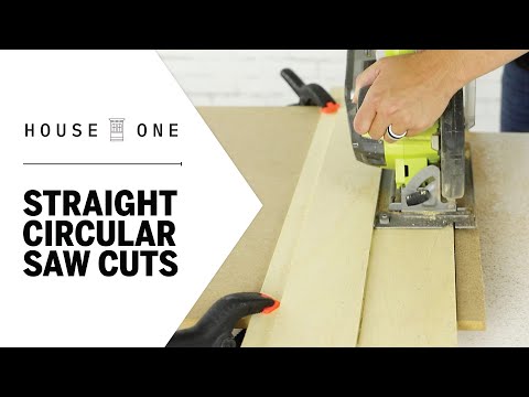 How to Make Straight Cuts with a Circular Saw | House One