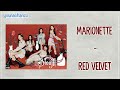 RED VELVET(レッドベルベット) - &#39;MARIONETTE&#39; Lyrics Color Coded |Kan|Rom|Eng|