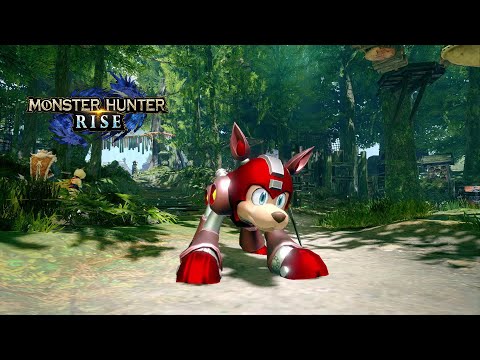 Monster Hunter Rise - Mega Man Collab