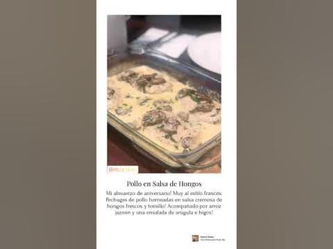 Pollo en salsa de hongos - YouTube