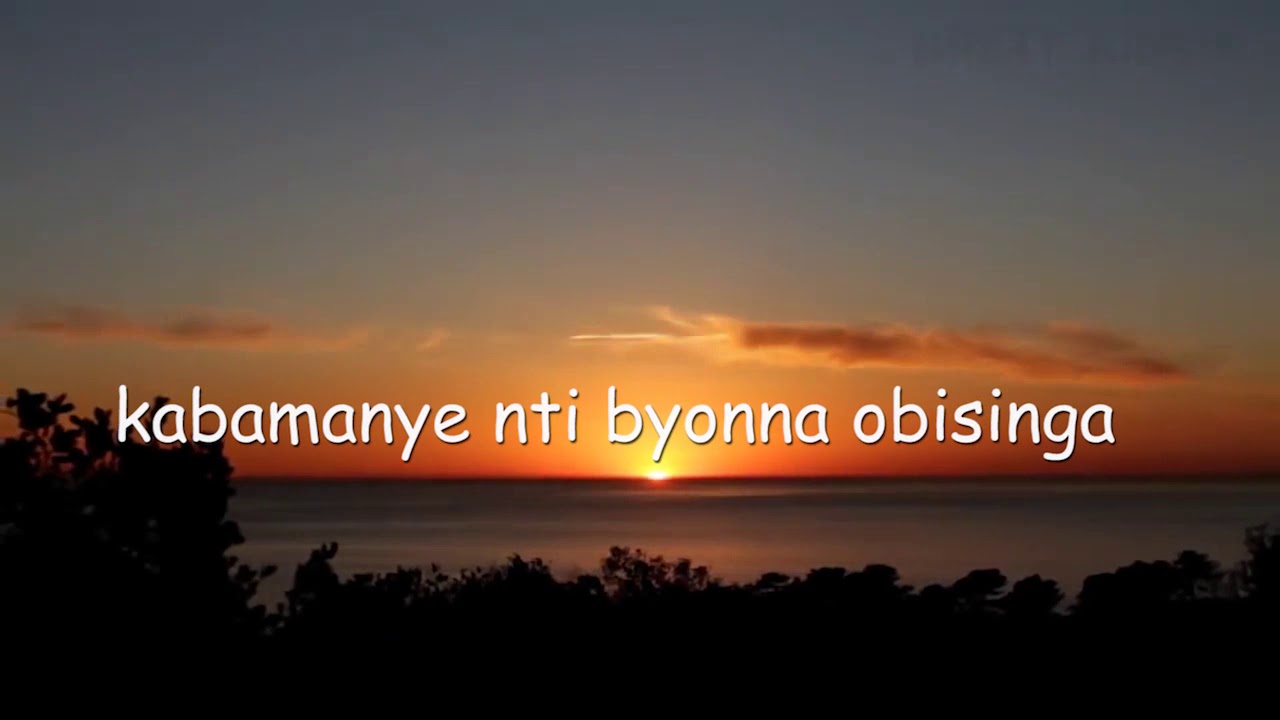 OBISINGA LYRICS VIDEO