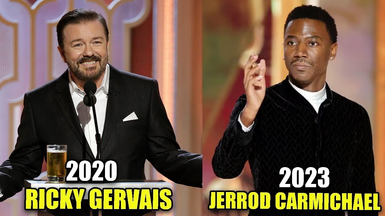 Jerrod Carmichael's 2023 vs Ricky Gervais 2020 Golden Globe Monologue