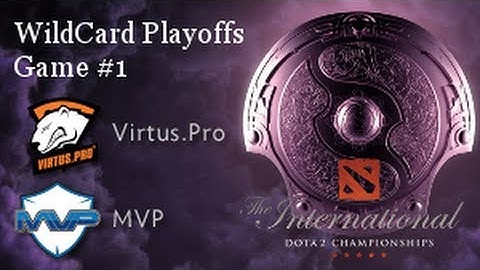 DOTA 2 #TI4 - WildCard - VP vs MVP Game 1 Highlights