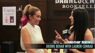 Lauren Conrad Interview 2012 - The Fame Game Book Signing