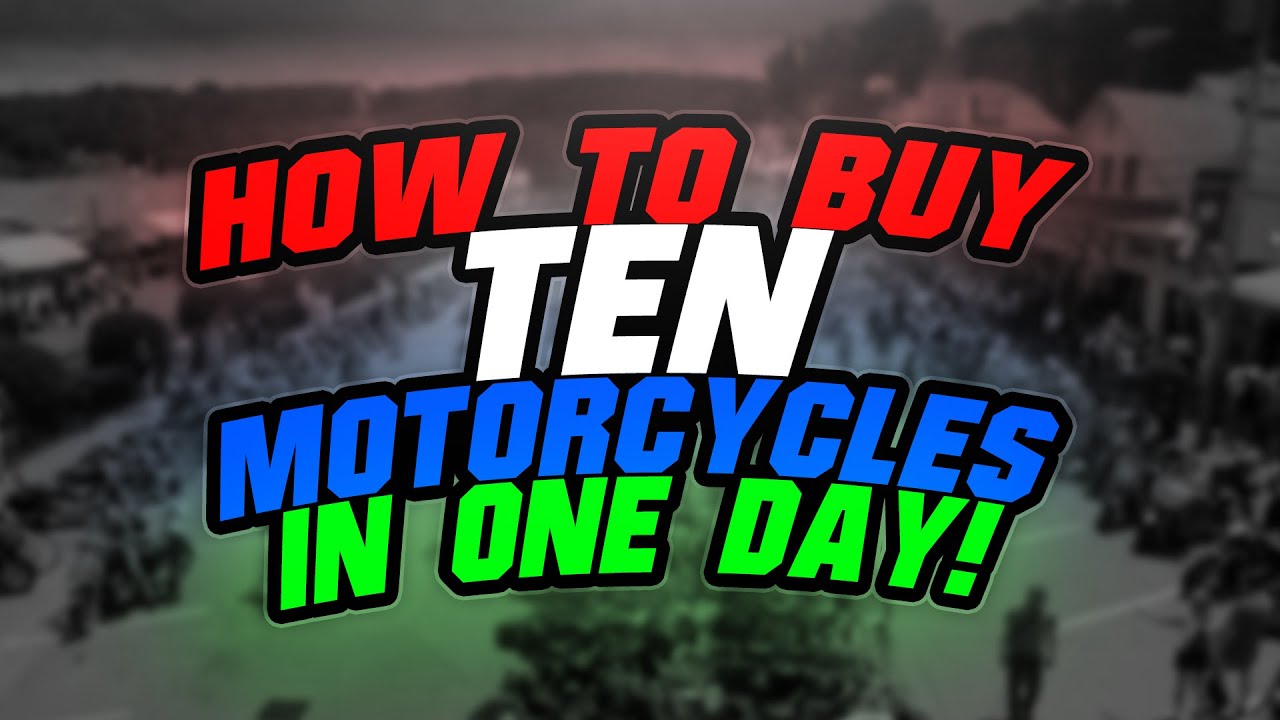 new england motorcycle museum in rockville ct HOW TO BUY 10 MOTORCYCLES IN ONE DAY