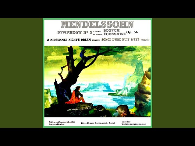 Mendelssohn - Symphonie n°3 "Ecossaise": Finale : Gewandhaus Leipzig / K.Masur