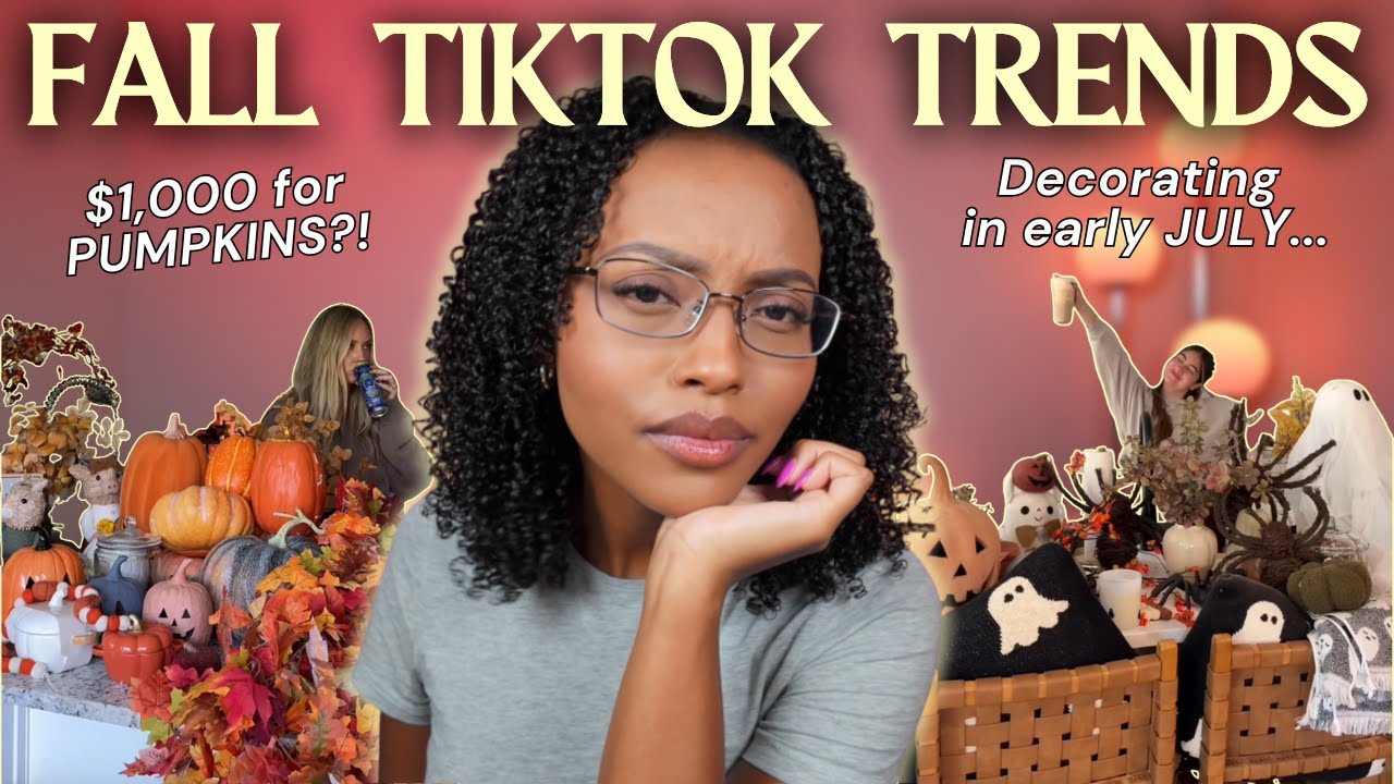 FALL TIKTOK: The Most RIDICULOUS Trends & Overconsumption - YouTube