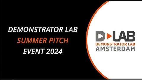 Aftermovie Summer Pitch Event 2024 by VU Demonstrator Lab