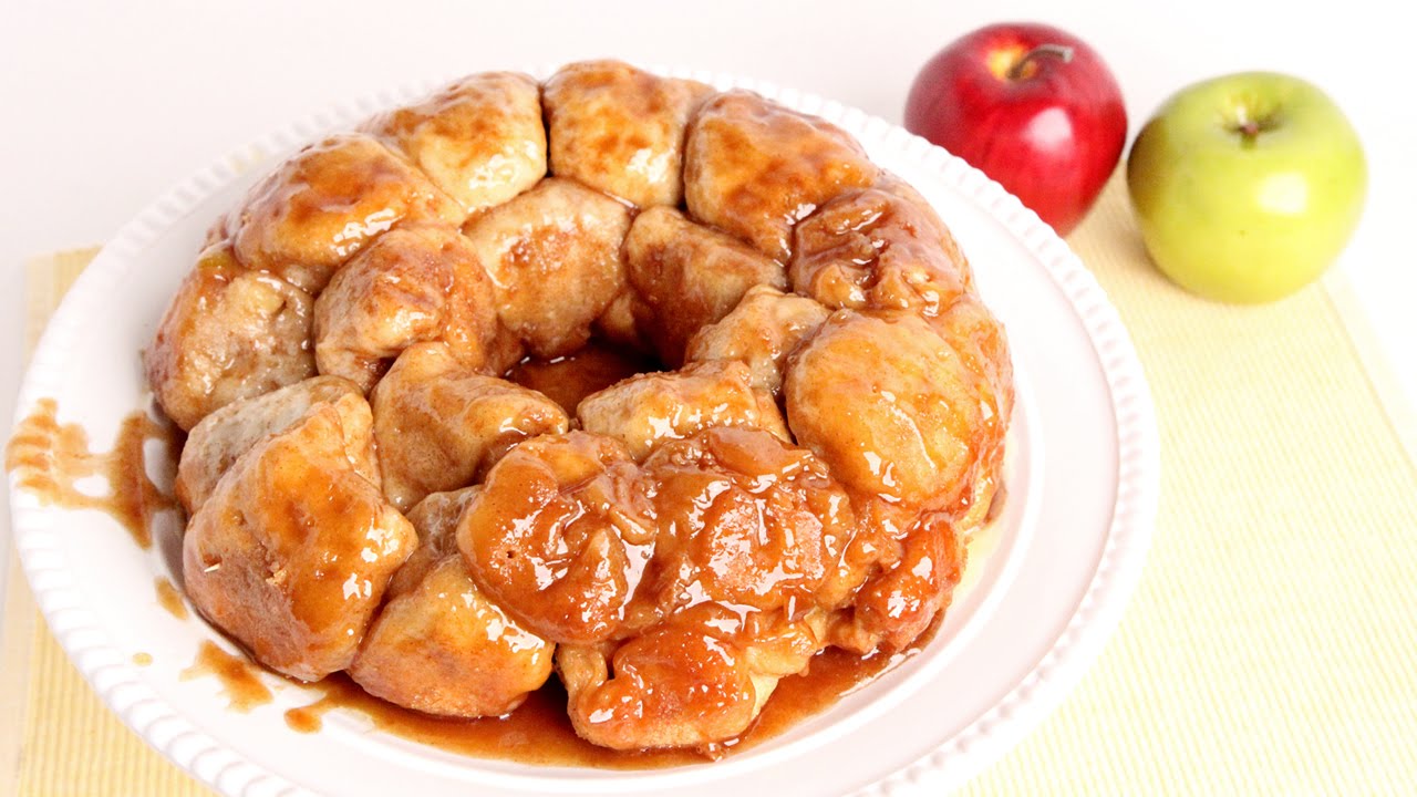 Caramel Apple Monkey Bread Recipe - Laura Vitale - Laura in the Kitchen Episode 974