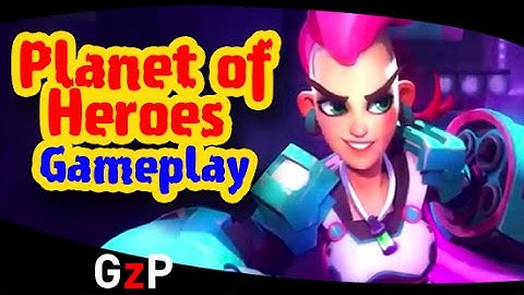 Planet of Heroes first gameplay - iOS