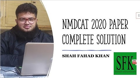 NMDCAT PAPER 2020, PHYSICS SECTION PART 1.