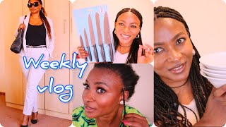 THIS WEEK: DOING MY OWN HAIR, WORK, HOME SHOPPING, PEP HOME HAUL.