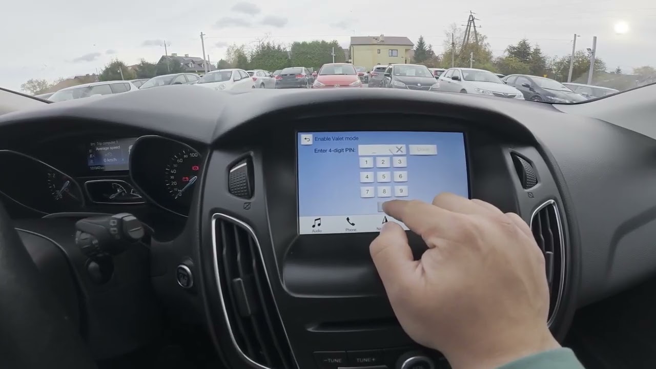 Как активировать и деактивировать режим Valet на FORD Focus MK3 (2011–2018)