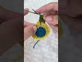 Simple Crochet Motif | Step-by-Step Guide #crochet #crochetcrosai #diy