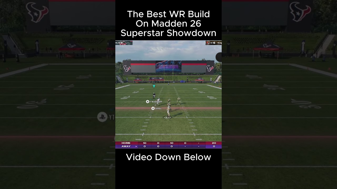 How To Make The Best Build In Madden 26 Superstar Showdown