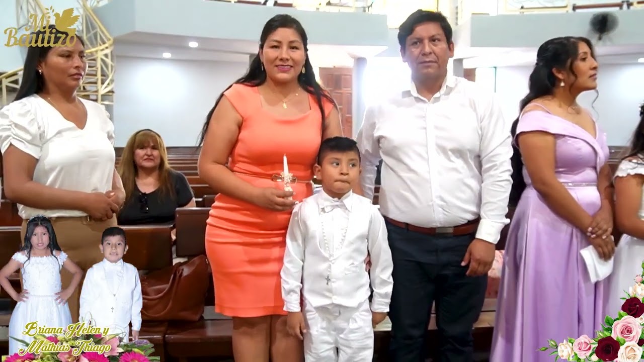 BAUTIZO DE HELEN Y THIAGO | Ceremonia religiosa |