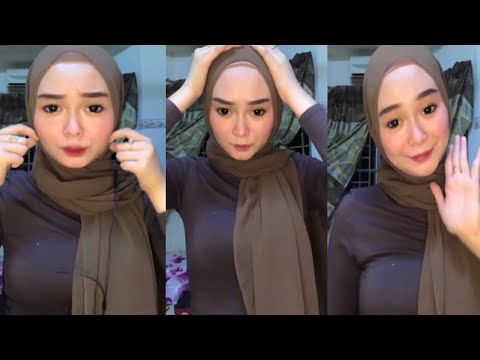 Style Hijab Ketat | Pesona Watermelon mini Cewek Bohay Hijab panjang | Sexy Hijab Beauty