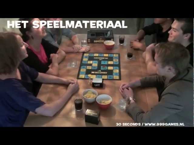 Interpretatief Eenzaamheid gelijktijdig 30 Seconds Speluitleg - 999 Games - YouTube