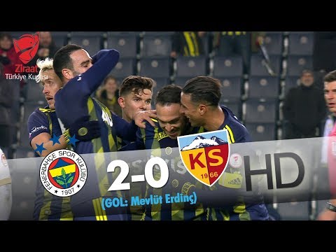 Fenerbahçe: 2 - Hes Kablo Kayserispor: 0 | Gol: Mevlüt Erdinç