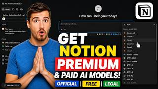 Get Notion Free Premium Business | Unlock Premium AI Models Free Legally Using Official Giveaway