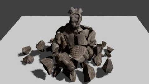 Romper objetos con Cell Fracture