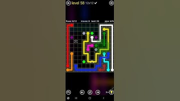 How To Solve Flow Free Bridges 12x12 Mania Pack Level 58 Board Walk Through Solution Walkthrough