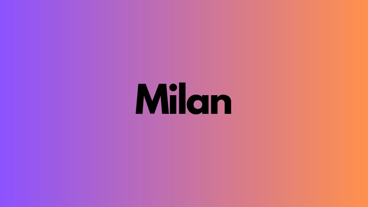 Watch narsi - Milan on YouTube Watch narsi - Milan on YouTube