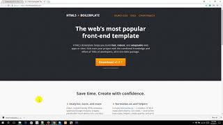 Web Design Bangla Tutorial | Part-40 | PSD to HTML | HTML Quick Start Pack