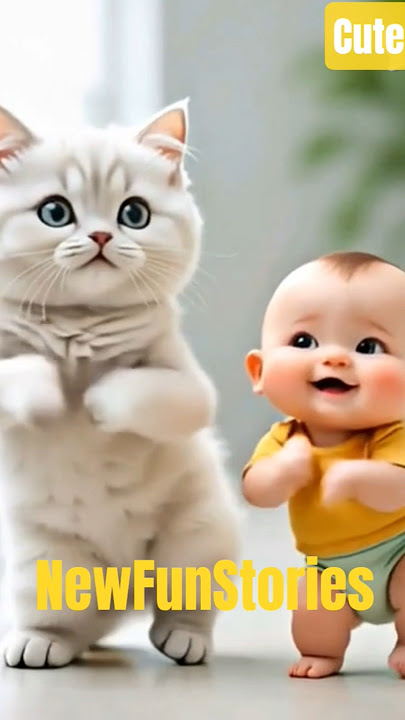 Cutest Baby and Cute Kitty rock the stage 😍😍😍😍