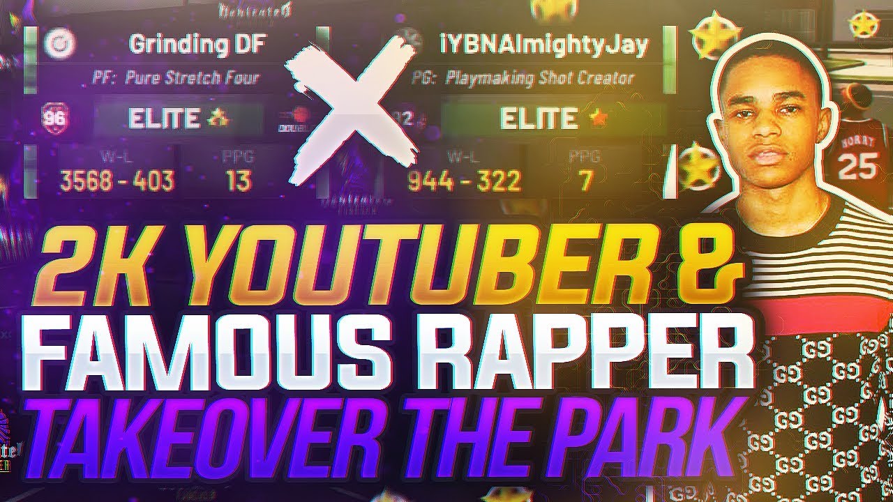 nba 2k20 android FAMOUS RAPPER YBN ALMIGHTY JAY INVITES ME TO A SQUAD!! BEST CENTER BUILD CARRYING VIP ON NBA 2K19!