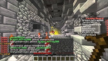 Minecraft: QuakeCraft "360 DOUBLE KILL!" HD