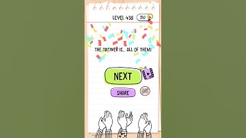 Brain test level 438 #gaming #games #shortvideo #braintestsolution #braintestlevel