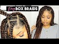 EASY SUMMER BOX BRAIDS! (beginner friendly)