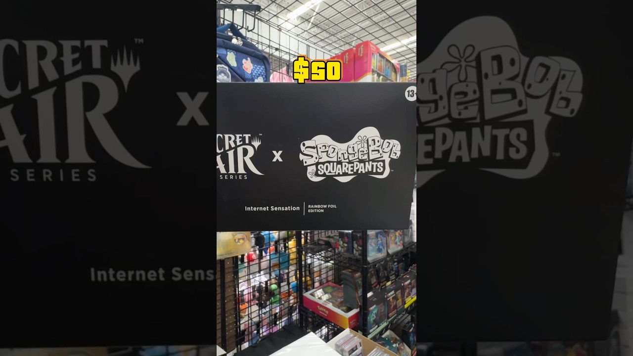 SpongeBob SquarePants x Magic The Gathering INTERNET SENSATION