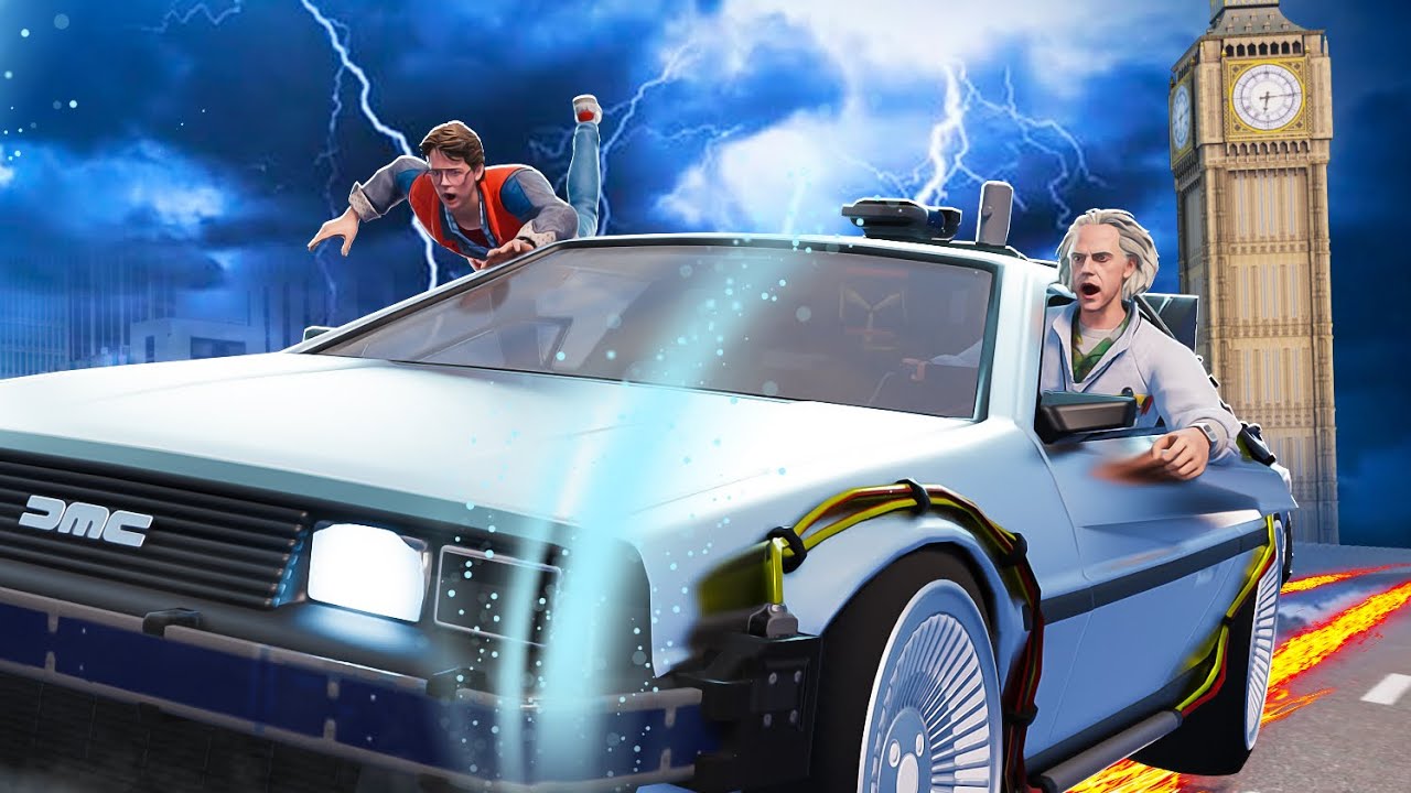 Ролевая игра по мотивам Fortnite: НАЗАД В БУДУЩЕЕ... (Короткометражный фильм по Fortnite)