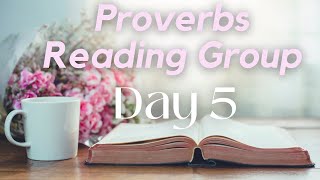 Proverbs Reading Day 5 | Read With Me 2024✨ | Bible Study