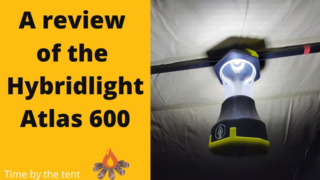 Hybridlight Atlas 600 Camping Lantern / Charger - Black