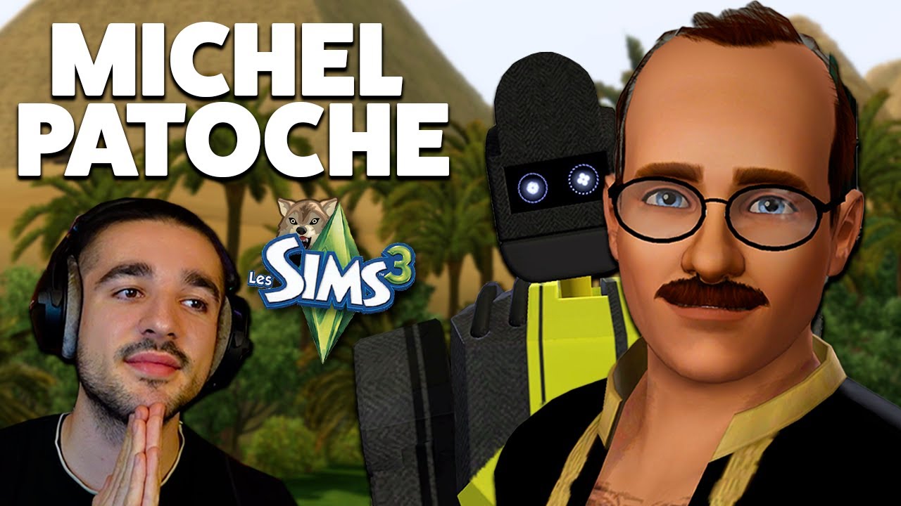 Michel part à l'aventure à Paris et en Égypte 🔥 | SIMS 3