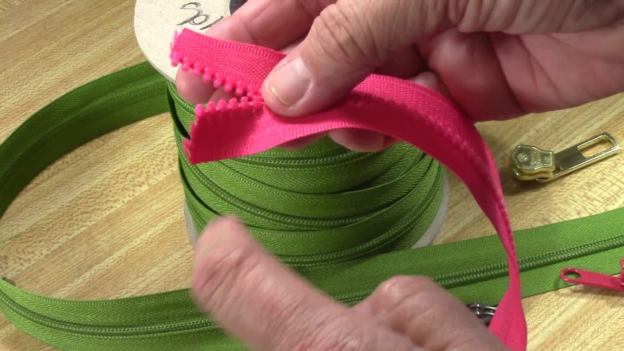 How to Use Zippers by the Yard Tutorial 