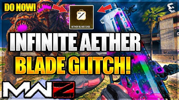 *NEW* INFINITE AETHER BLADES Every Game in MW3 Zombies! MWZ GLITCH! (DO NOW!) -MW3 Zombies
