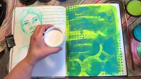 Using My Dylusions Paints