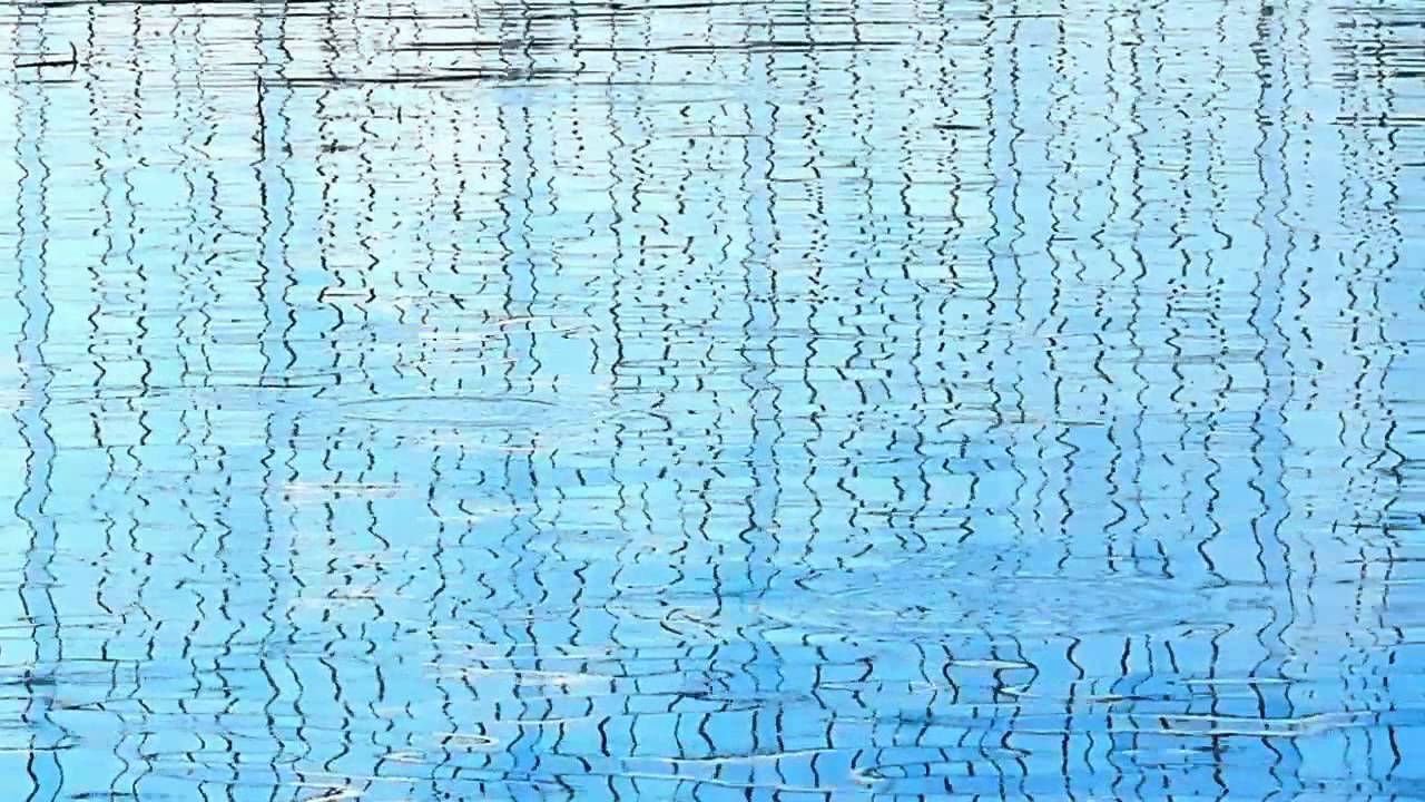 Отражение в воде. Футажи для видеомонтажа. Отражение в воде видео - YouTube