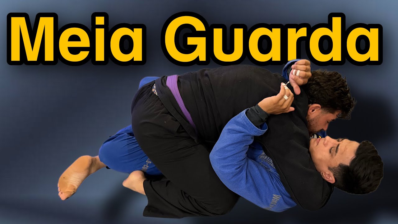 A raspagem de Meia-Guarda Mais FÁCIL do Jiu-Jitsu | Qualquer um consegue fazer 